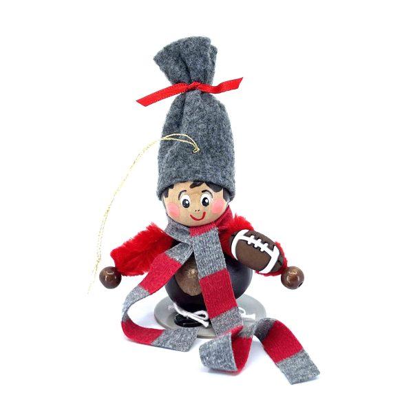 Buckeye Fan Gnome Ornament