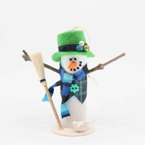 North Pole Snowman Ornament