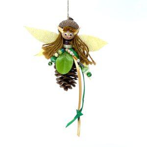 Pinecone Fairy, Pinecone Fairy Ornament, Pincecone Fairy Christmas Ornament