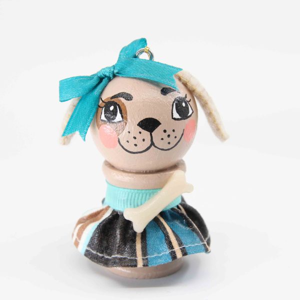 Puppy Girl Ornament