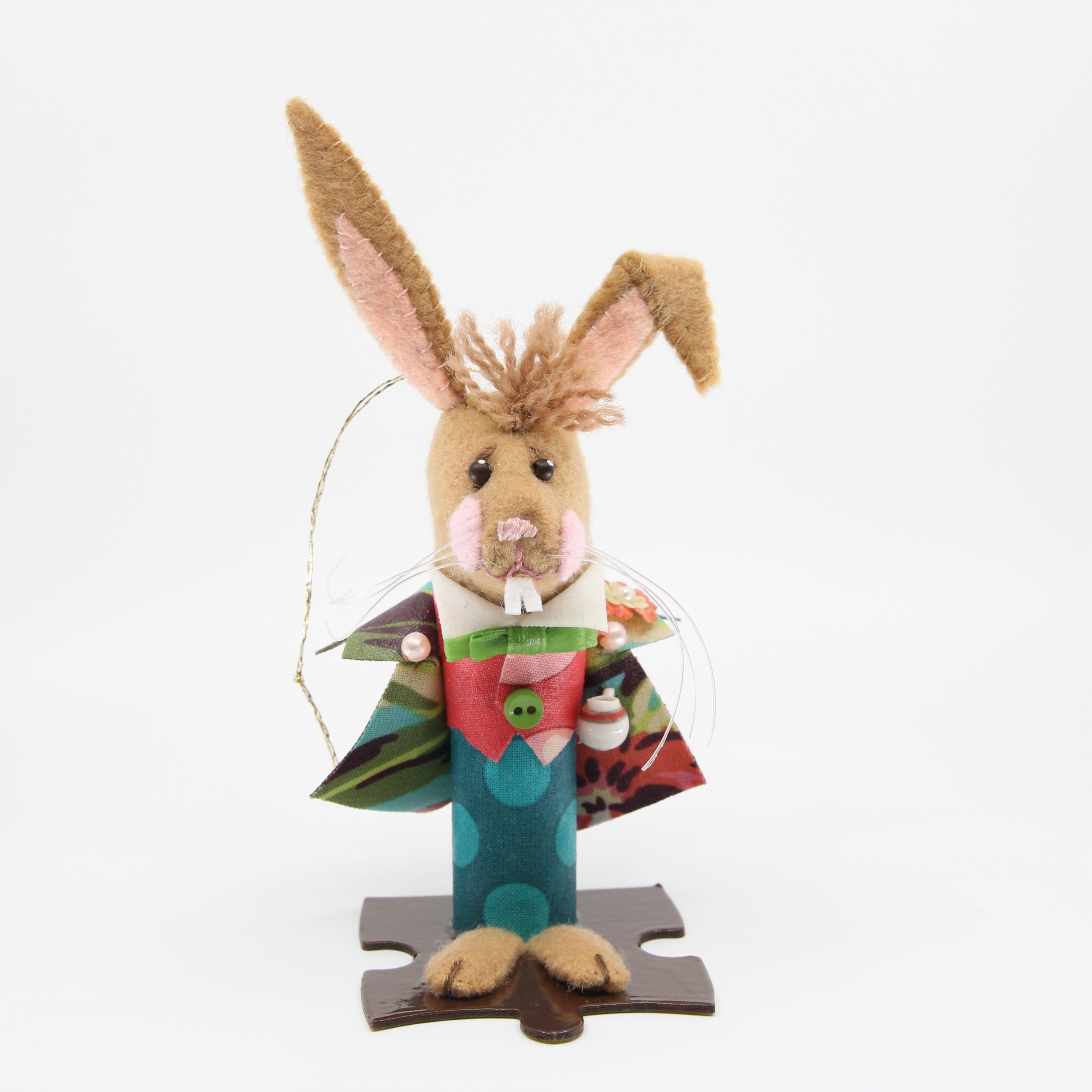 The March Hare Ornament - Front View