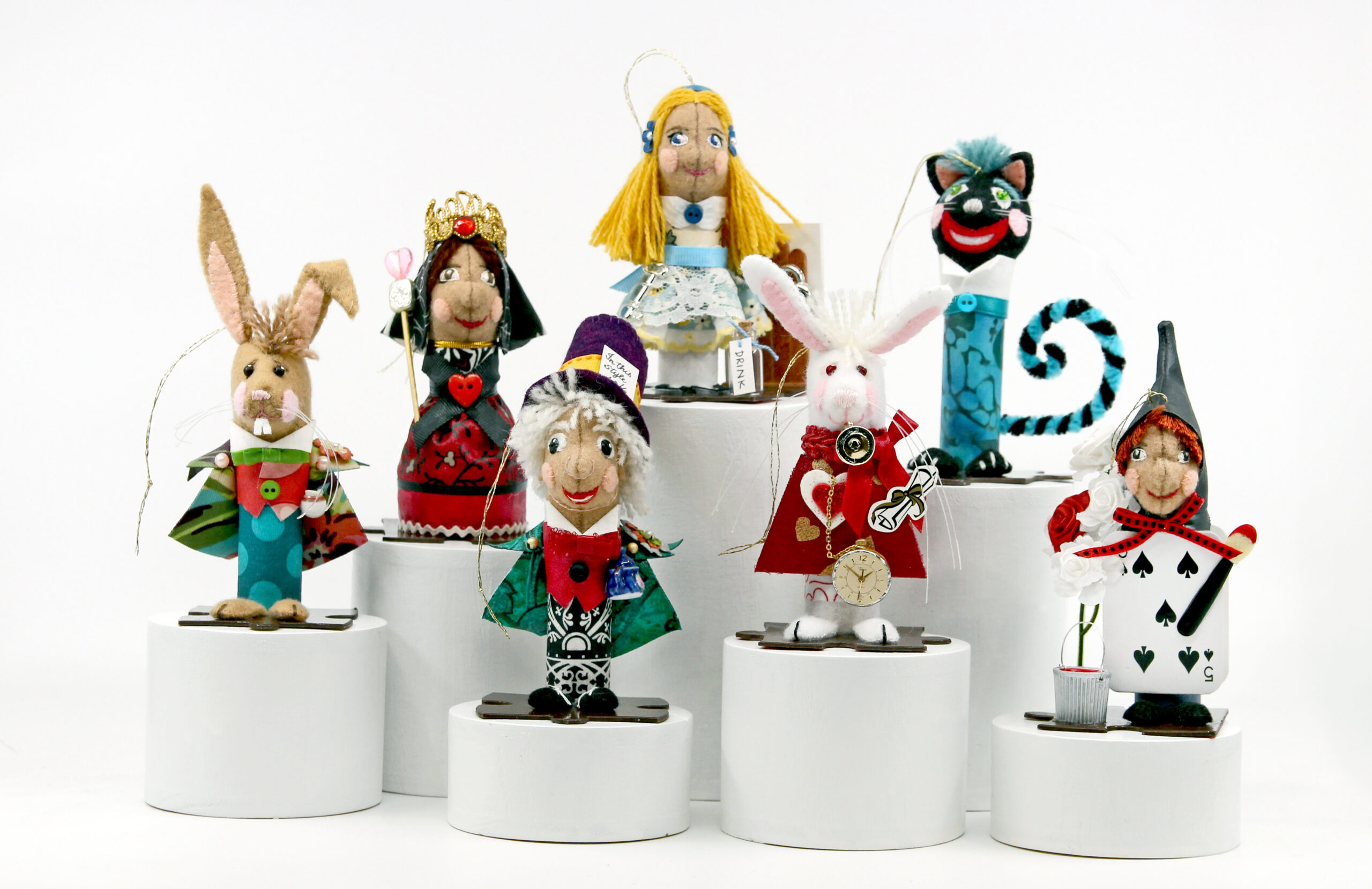Alice in Wonderland Handcrafted Ornaments Collection