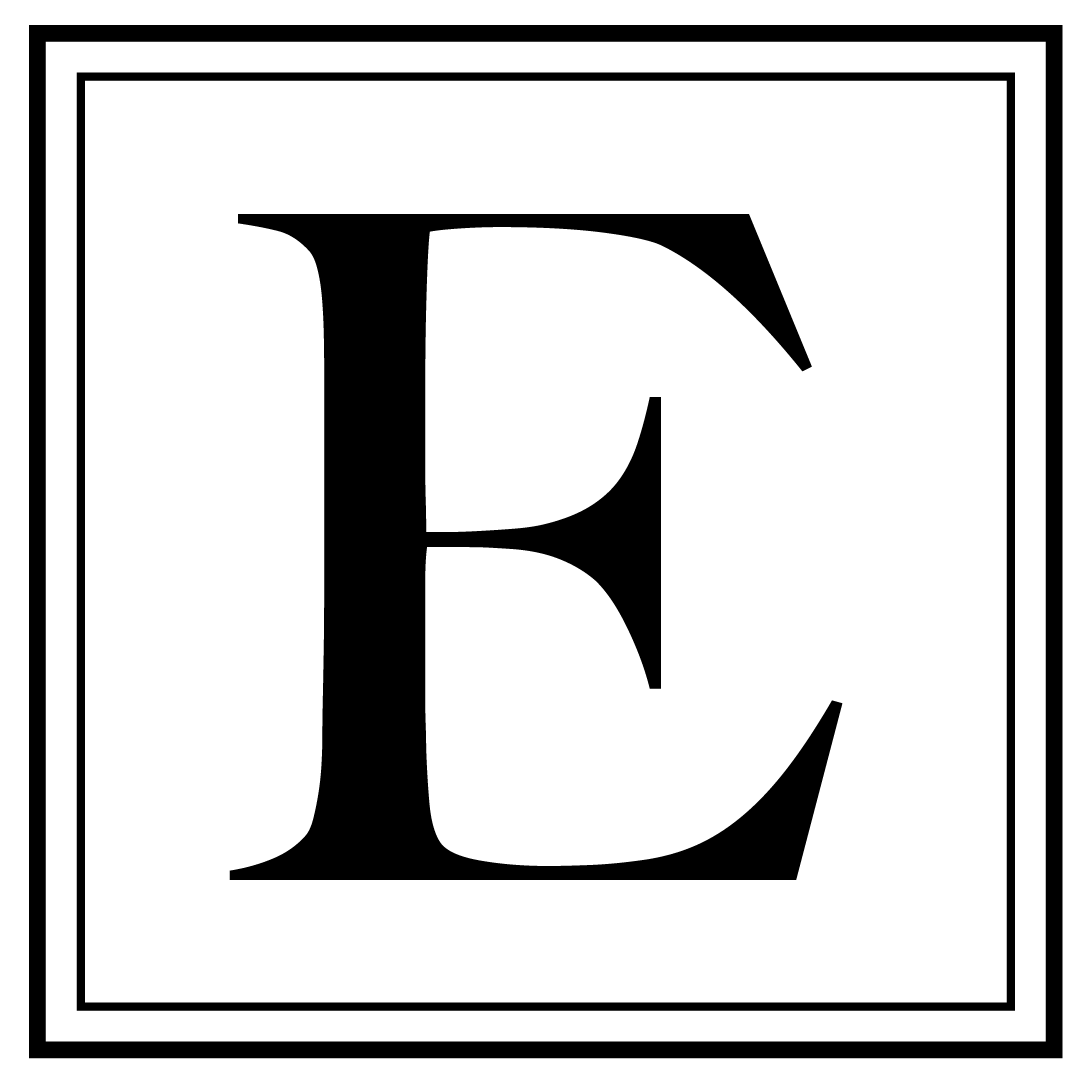 Letter E