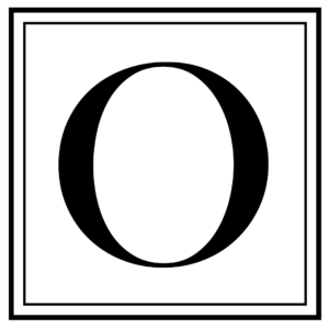 Letter O