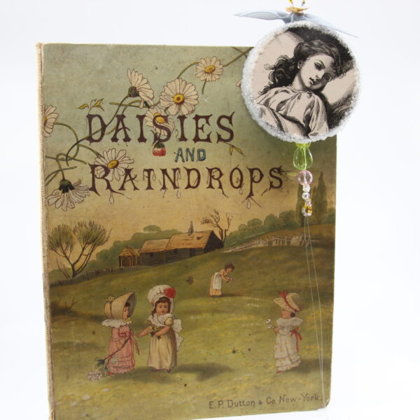 Daisies & Raindrops Ornament - Book View