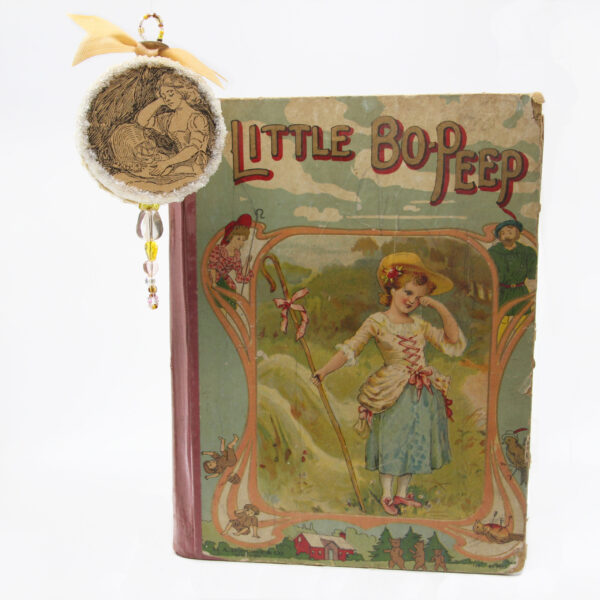 Little Bo Peep Ornament - Book View