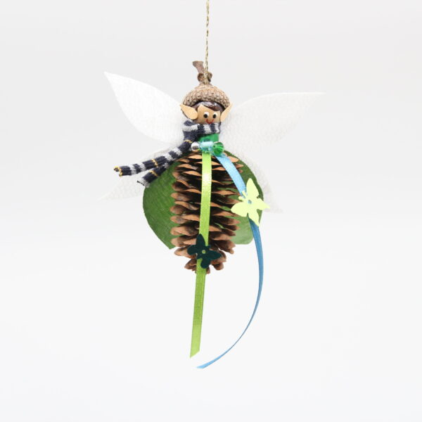 Pinecone Pixie Ornament