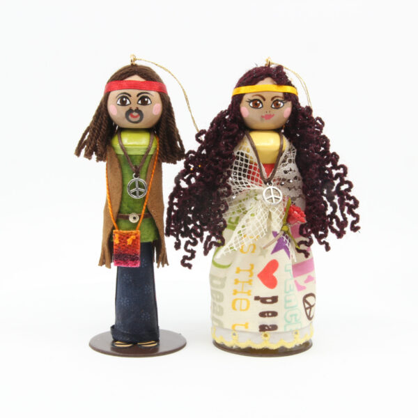 Woodstock Hippie - Couple - Front View