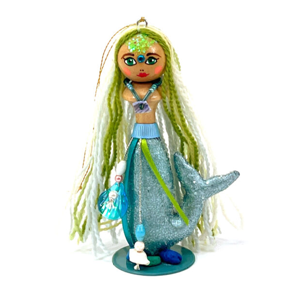 Peter Pan Collection - Mermaid Ornament - Front