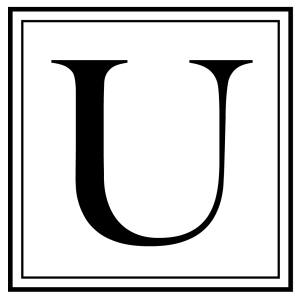 Letter U