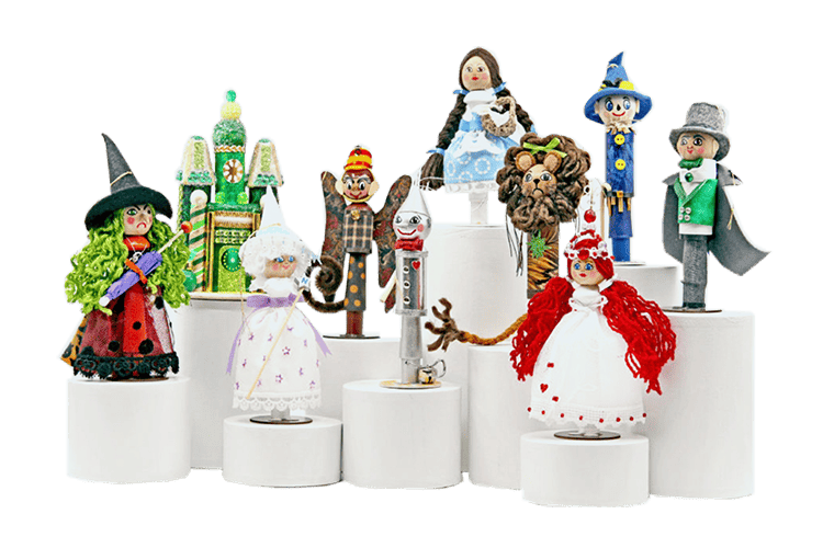 The Wizard of Oz Ornaments CELIStial Art