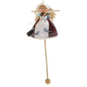 Cinderella Stick Puppet Ornament
