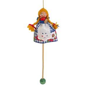 Grethel Stick Puppet Ornament