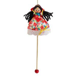Snow White Stick Puppet Ornament