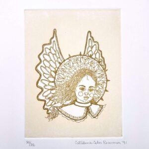 "Enchantment" Guardian Angel Etching